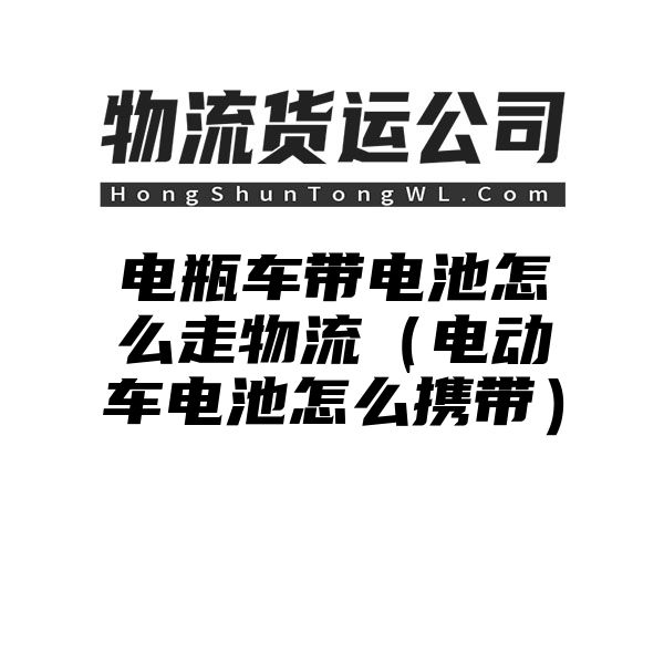 电瓶车带电池怎么走物流（电动车电池怎么携带）